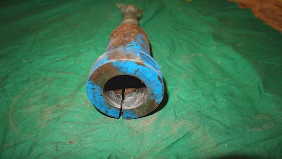 Pump Shaft ø=38mm D=20mm #1