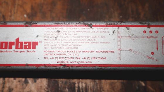 Norbar Torque Tools Moment nøgle 4R #4