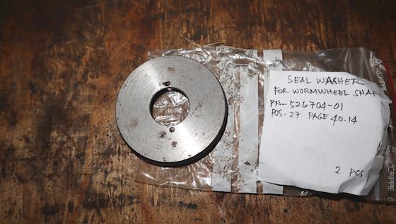 Alfa Laval Seal Washer for Wornwheel Shaft 526704-01 #2