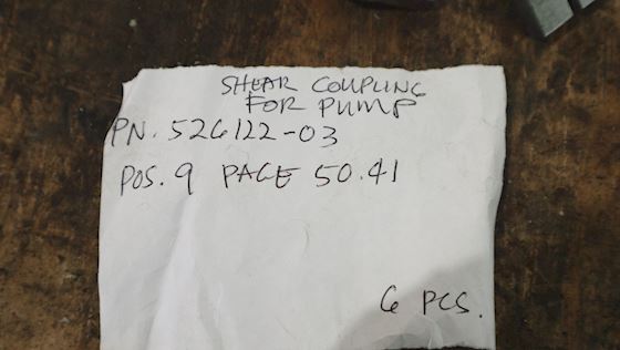 Alfa Laval Shear Coupling for Pump 526122-03 #2