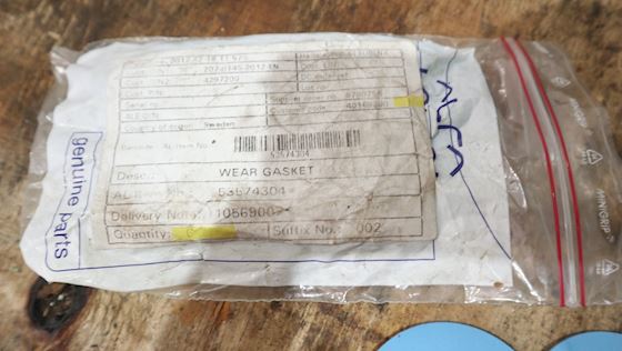 Alfa Laval Wear Gasket 53574304 #2