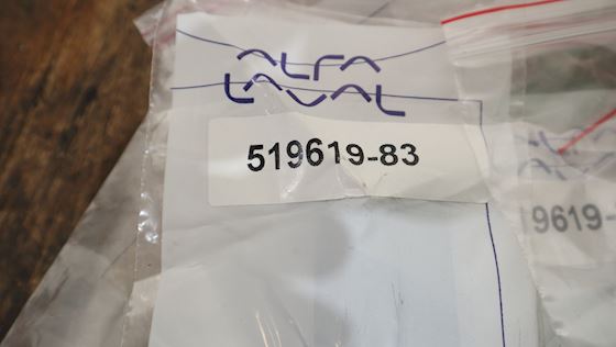 Alfa Laval Friction pad with screw 519619-83 #4