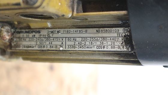 Grundfos Pumpe CR2-20 A-A-AUUE #4