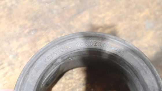 Keystone Tyco Gummi indsat til Butterfly ventiler 206-030-014-021 #2