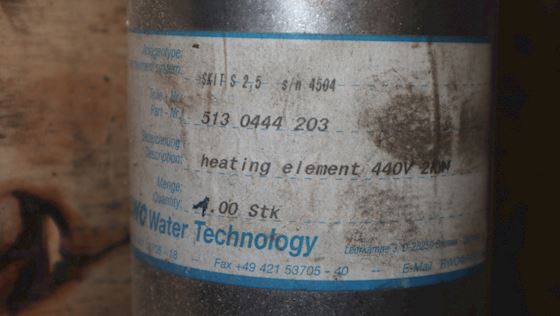 RWO Heating Element for SKIT S 2,5 #5