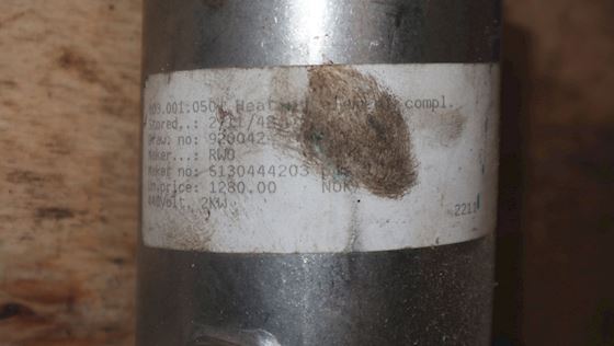 RWO Heating Element for SKIT S 2,5 #2