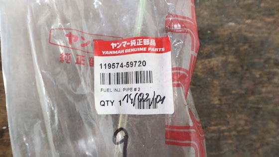 Yanmar Fuel Injection Pipe 1 - 6 #5