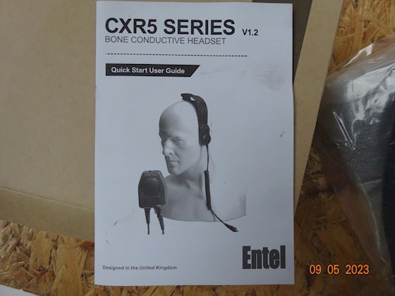 ENTEL HEADSET OG VANDTÆT MIKROFON CXR 5 #3