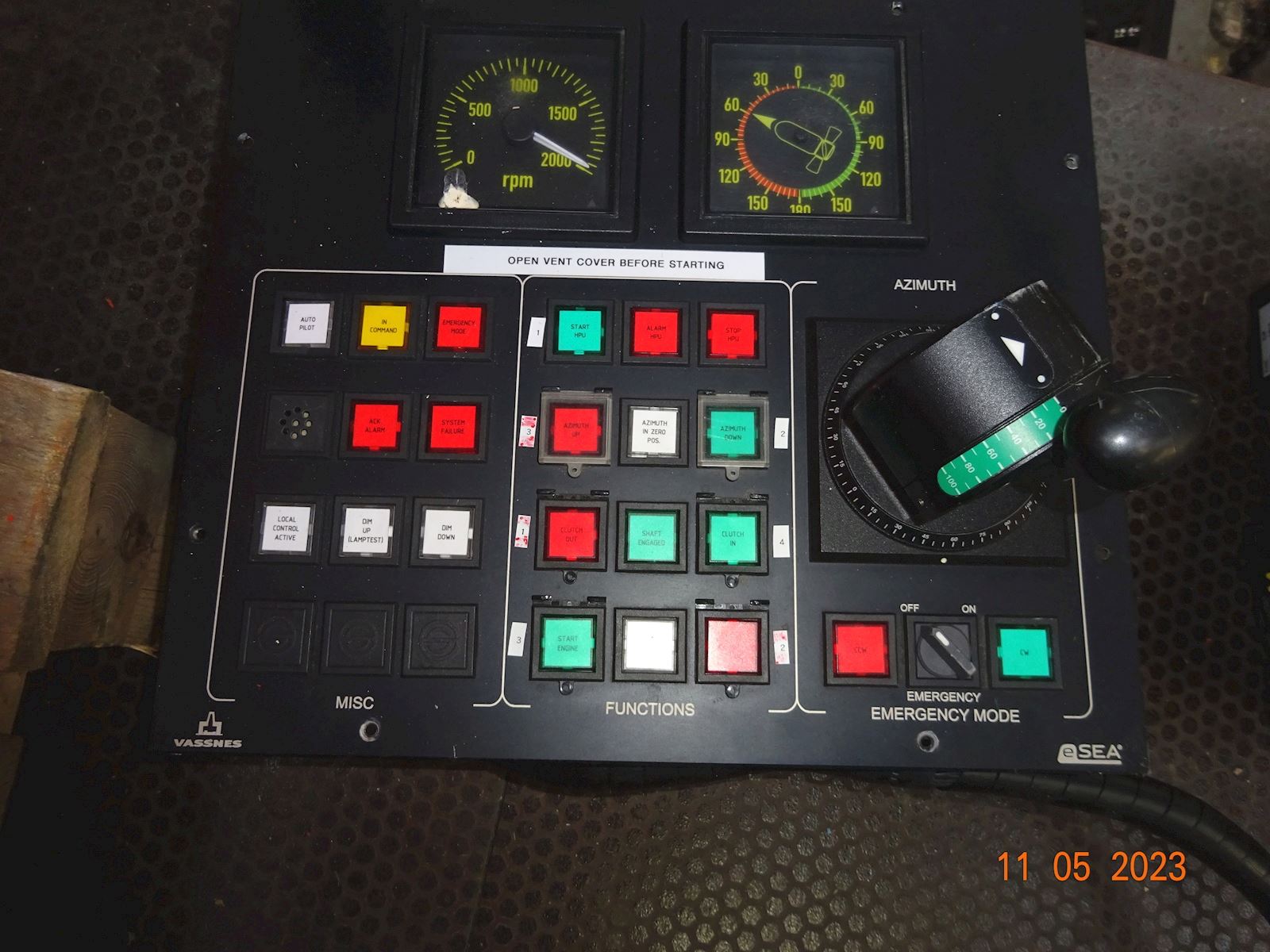 > VASSNES AZIMUTH CONTROLS - Smedegaarden A/S