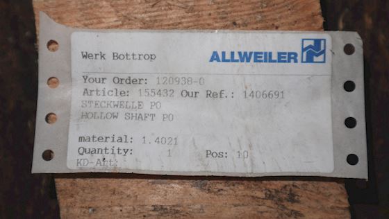 Allweiler AG Hollow Shaft #2