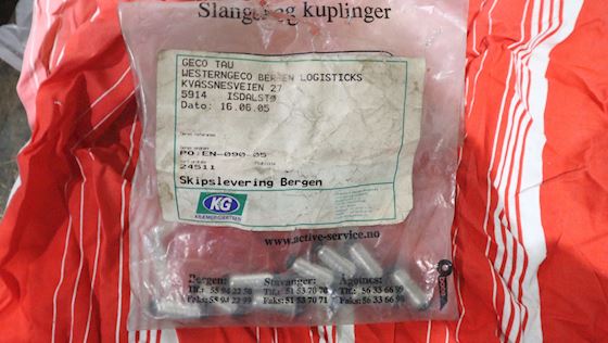 Kobling til luftslange "Push-on Fitting" #1