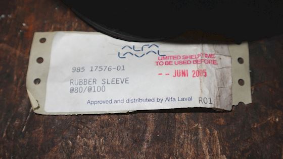 Alfa Laval Rubber Sleeve 9851757601 #4
