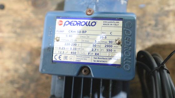 Pedrollo Self.Priming Liguid Ring Pump CKm 50-BP #4