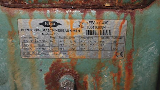 Bitzer Kühlmaschinenbau gmbh Semi-Hermitic Compressor 4TES-9Y-25P og 4EES-4Y-40S #9