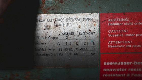 Bitzer Kühlmaschinenbau gmbh Semi-Hermitic Compressor 4TES-9Y-25P og 4EES-4Y-40S #13