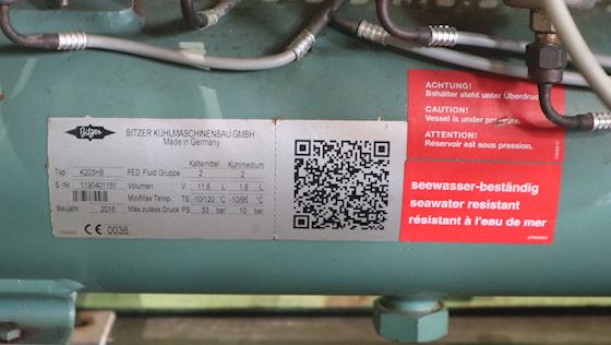 Bitzer Kühlmaschinenbau gmbh Condenser Water cooled K203HB #3