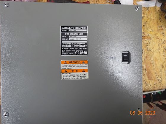 Furuno SATELLITE COMPAS  SC-50 OG DISPLAY SC-502 #1