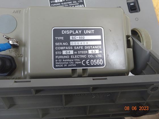 Furuno SATELLITE COMPAS  SC-50 OG DISPLAY SC-502 #3