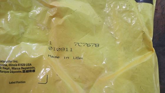 Caterpillar Tube 7C7678 #2