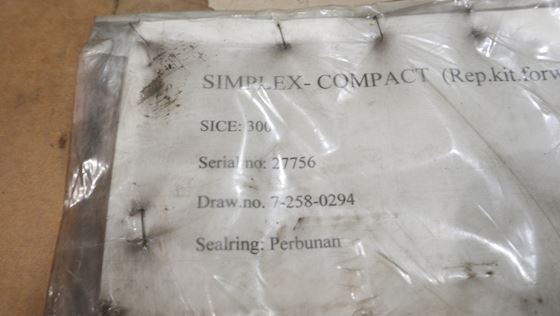 SKF Simplex Fore stern tube Chrome liner 300 mm #6