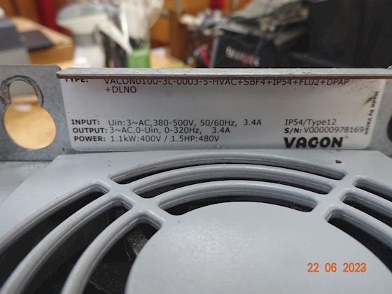 Vacon FREKVENSOMFORMER VACON 100 #2