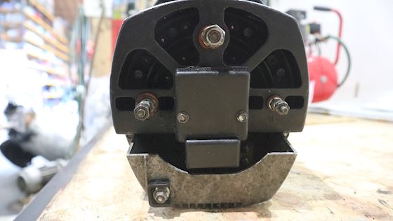 Alternator with dobble pulley #4