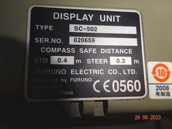 Furuno SATELLIT COMPAS SC-50 + DISPLAY SC-502 #3