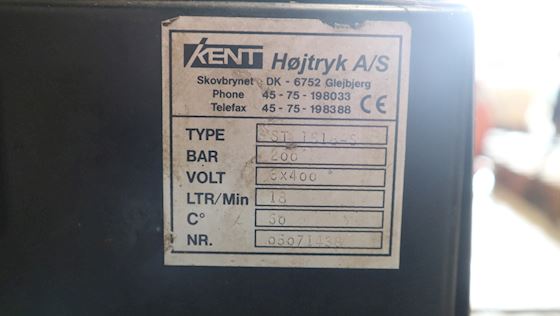 Kent ST1518-S Cold water clearner Stationary #5