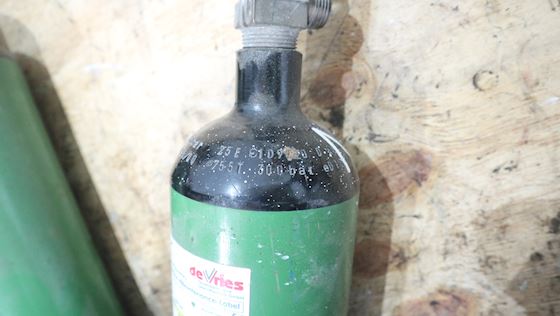 Trykflasker Nitrogen Stål Flaske 3L 150ATM #2