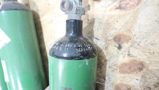 Trykflasker Nitrogen Stål Flaske 3L 150ATM #5