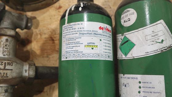 Trykflasker Nitrogen Stål Flaske 3L 150ATM #7