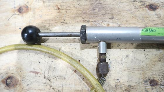 Refco Hånd pumpe for  skift af krumtaps olie i kompressor CH-8583 #1