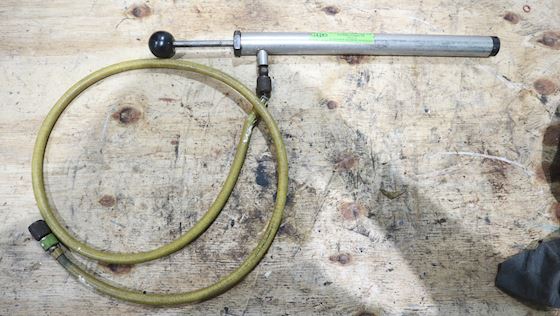 Refco Hånd pumpe for  skift af krumtaps olie i kompressor CH-8583 #2