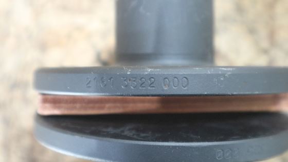 Aksel Kobling 2161 3322 000 & 0822 3325 000 #6