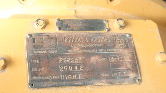 Pay & Brinck Marine Gear PB2S37 for CPP #2