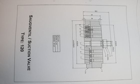 Neuman & Esser Suction Valve 120 #1