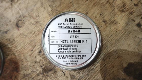 ABB Centrifugal Oil Pump 97040  VTR254 #3
