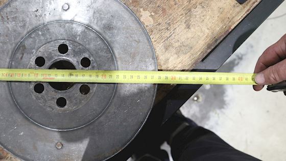 Scania Flywheel D=280 mm #3