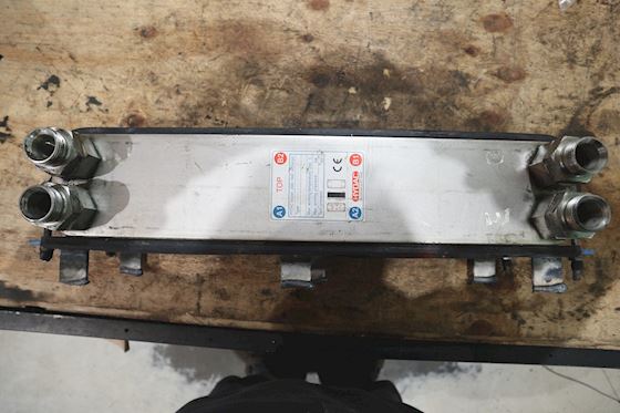 Hydac Loddet pladevarmeveksler HYDAC HEX S615-80-00/G1" #1