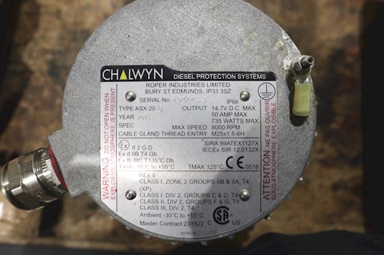 Amot Controls Tri-Certifed Flameproof Altenator ASX-200 #5