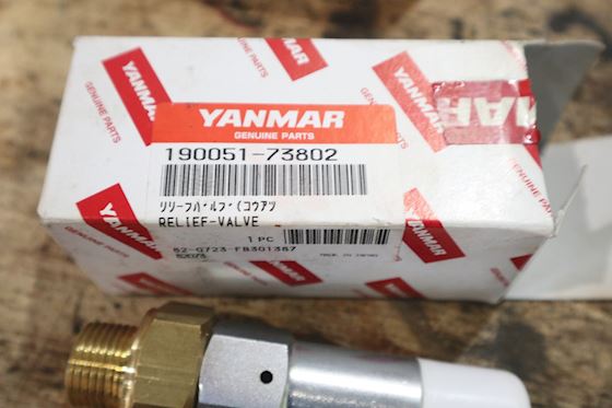 Yanmar Relief Valve 190051-73802 #3