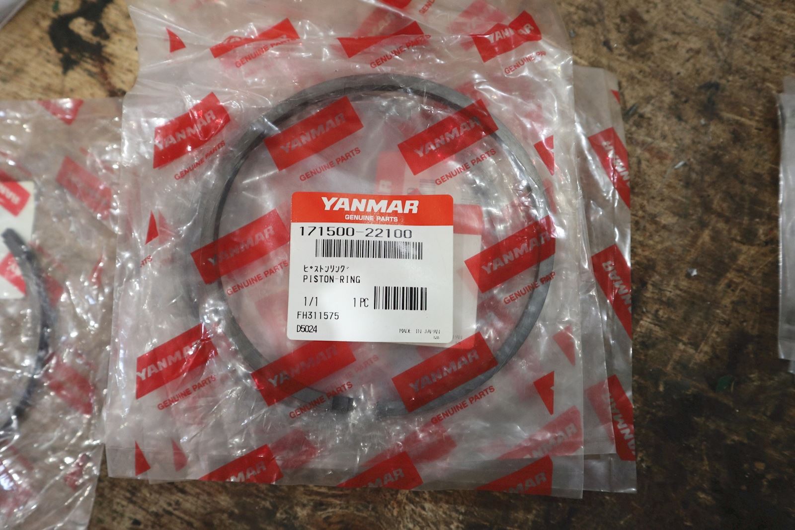 > Yanmar Piston Ring 171500-22100 - Smedegaarden A/S