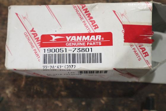 Yanmar Relief Valve 190051-73801 #3