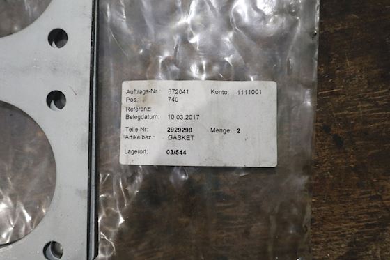 Caterpillar Exhaust Gasket 2929298 #2