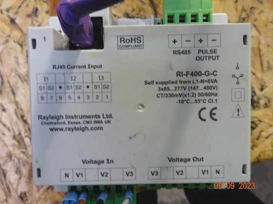 Rayleigh Multi function control panel RI-F400-G-C #3