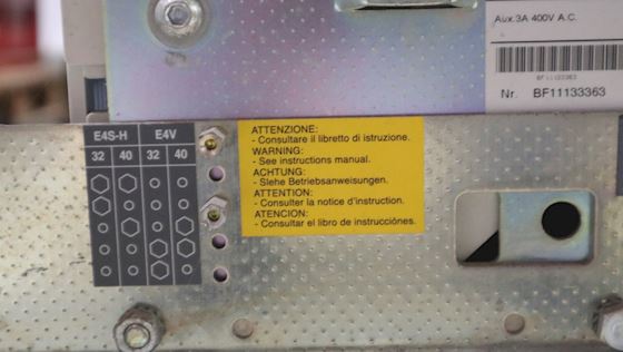 ABB SACE E4SMS40   4000  A #10