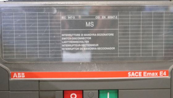 ABB SACE E4SMS40   4000  A #2