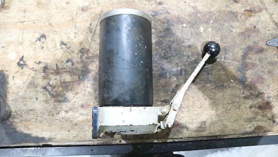 Grease container pump #2