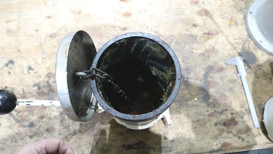 Grease container pump #4