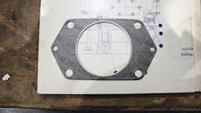 Bergen Ulstein Rolls Royce Exhaust Gasket between Cylinder Head and Manifold - 1